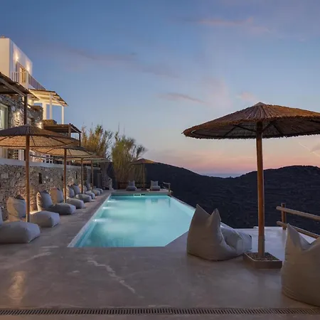 Exquisite Kythnos | Elia | 4 Bedrooms | Located On Top Of Kastella Beach | Shared Infinity Pool | Panoramic Vistas Of Aegan Sea | Stimata