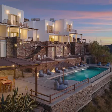 Villa Exquisite Kythnos | Elia | 4 Bedrooms | Located On Top Of Kastella Beach | Shared Infinity Pool | Panoramic Vistas Of Aegan Sea | Stimata
